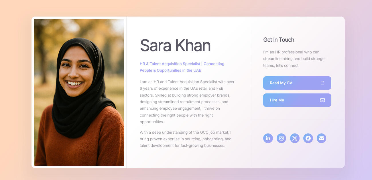 Sara Khan Profile